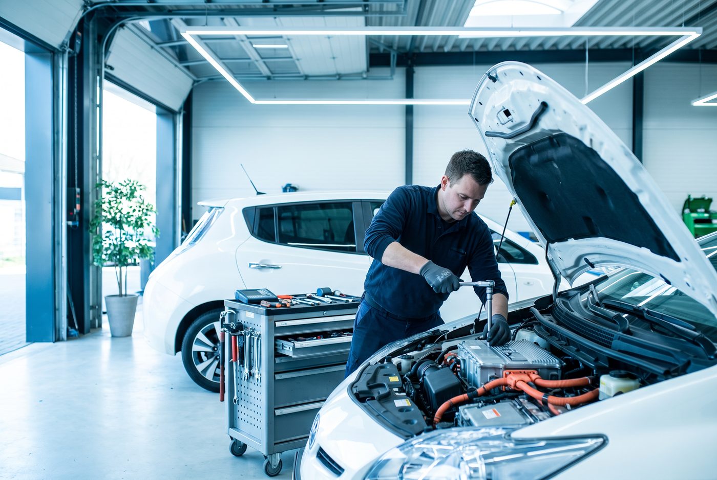 Hybrid inverter repair under the hood